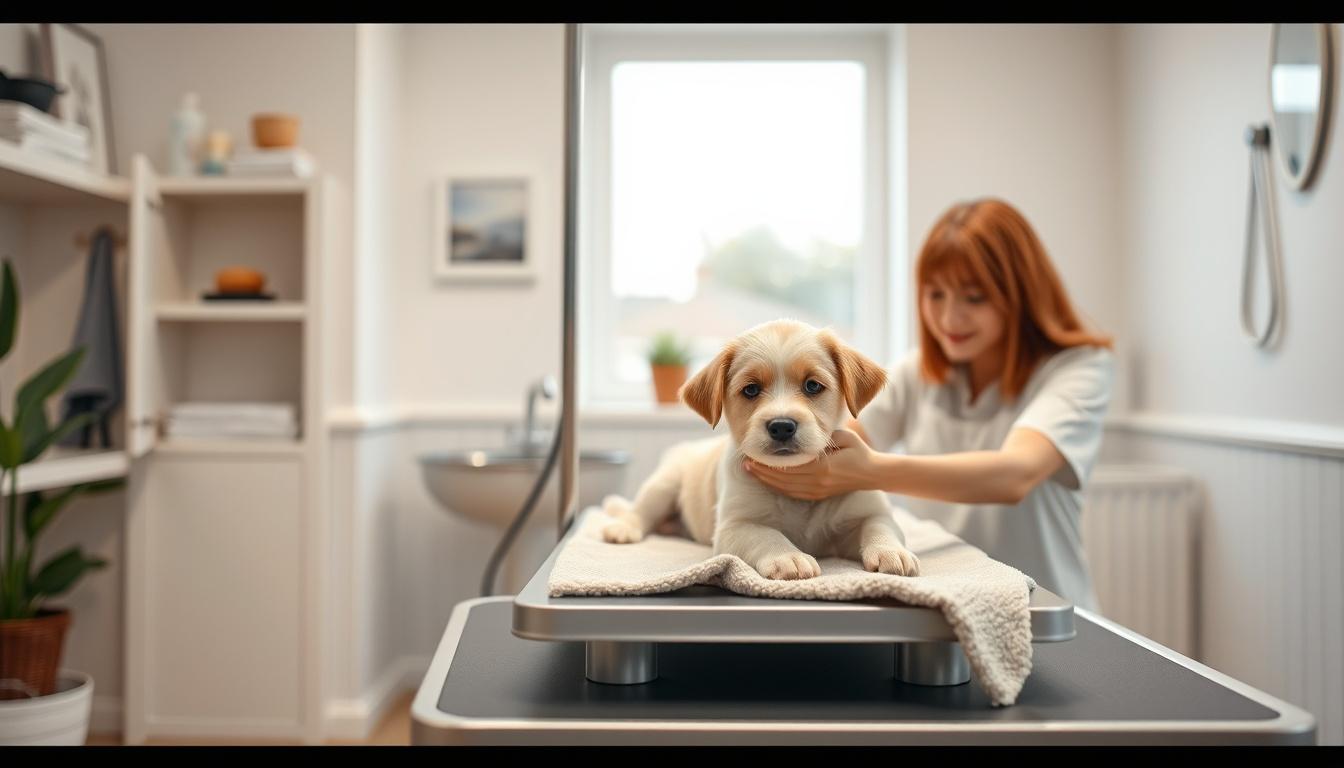 Gentle grooming in Vernier